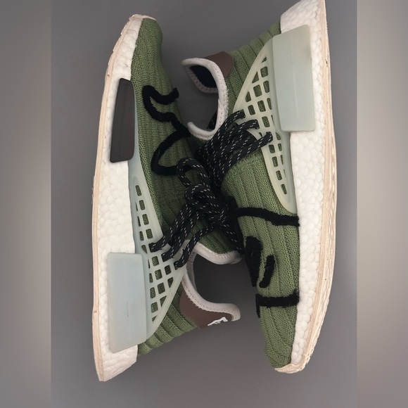 Adidas NMD x Pharrell x BBC Ice Cream Human Race Running Dog Sneakers - Picture 5 of 12